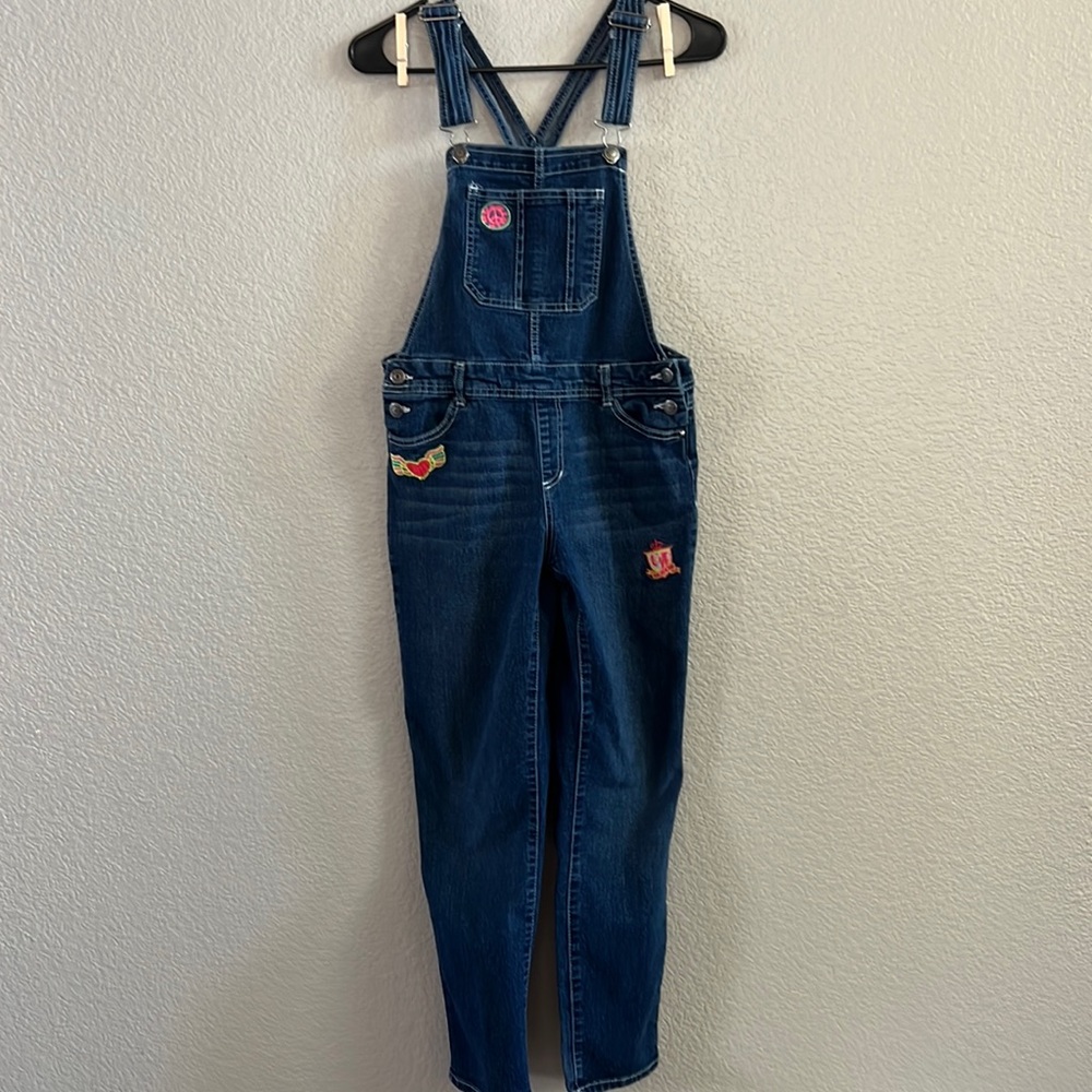 JORDACHE overall jeans, Size 10/12.